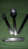 Old works Hungarian People's Army military dining set in good condition according to the pictures