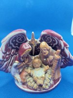 Ceramic holy family