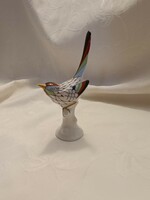 Hollóházi porcelán garden mintás madár