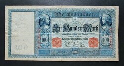 Németország 100 Márka 1910, VF