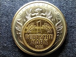 Currencies of Germany Europe 1990 28.74g 40.1mm copper-nickel coin (id79159)