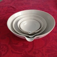 Rosenthal rtw porcelain steaming bowl 126 series, 4 members