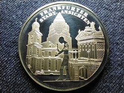 Germany view of the city of Frankfurt commemorative medal (id79146)