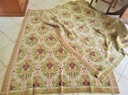 Pair of tapestry tablecloths