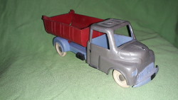 Old approx. 1960 Csepel traffic goods plastic truck extremely rare piece 15 cm toy car according to the pictures