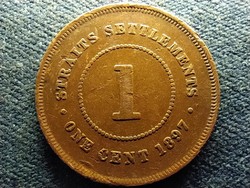Victoria of Malaysia (1837-1901) 1 cent 1897 (id69569)