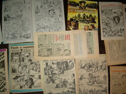 20-piece comic book collection potter, zórad, sebok, körcsmáros, dargay...