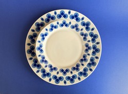 Alföldi kék Piri süteményes készlet 28 és 19 cm