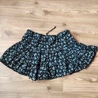 Atmosphere 40, butterfly, cotton mini skirt with elastic waist