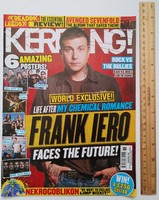 Kerrang magazine 13/9/7 frank iero sevenfold fall out deaf havana you me six veil brides clyro nin br