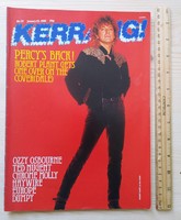 Kerrang magazin 88/1/23 Robert Plant Faster Pussycat Ozzy Chrome Molly Haywire Europe ACDC Nugent Du
