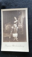 King of Hungary iv. Coronation of Károly 1916 Habsburg Crown Prince Otto Crown Prince contemporary photo photo sheet