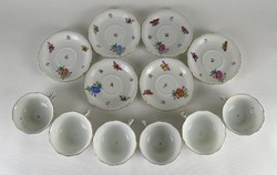 1O040 old Herend porcelain tea set