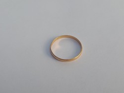 1,-Ft  14K arany szép állapotú karikagyűrű