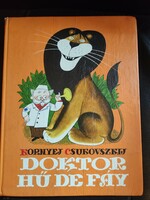Doktor hű de fáy -fáj -Retró mesekönyv ./Csukovszkij-1983-as.