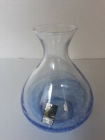 Ritka matricás karcagi fátyolüveg váza