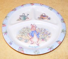 Nyúl Péter Peter Rabbit osztott műanyag tányér