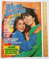 Blue jeans magazine 78/11/18 john travolta embassy club bonnie tyler