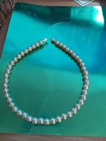Classic white pearl necklaces