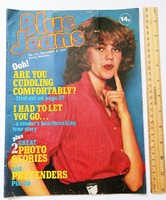 Blue jeans magazine 79/12/8 pretenders poster amii stewart