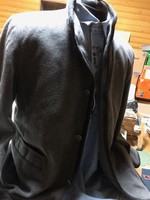 Vintage traditional men's jacket with pewter buttons
