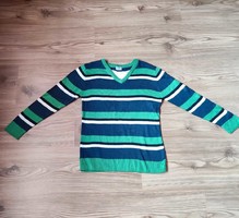 F&f striped machine knit top (approx. 122 - 128, 6-8 years)