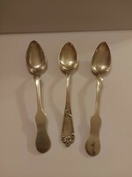 Antique silver tea spoons! 82 Gr!