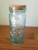Country-style pasta storage jar