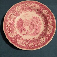 Old Willeroy & Boch faience deep plate, 23 cm in diameter