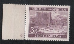 German occupation 0141 (Bohemia and Moravia) mi 33 lw postal clear 2.50 euros