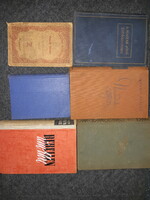 5 darabos könyvcsomag 1922-1936 közötti időszakból, +1 ráadás