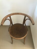 Chair with bent arms, xx. No. First half. Thonet type/style chair. No markings. 2 pcs
