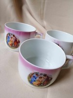Spectacular, luster-glazed cups from Zsolnay