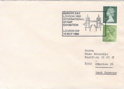 Nemzetközi bélyegkiállítás London 80  0016