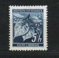Német megszállás 0147 (Böhmen és Mähren) Mi 20 gumi nélkül        0,30 Euró