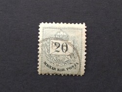 1881 Colored numbered 20 kr. B 11 1/2 g3