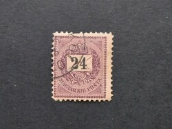 1888 Fekete számú krajcáros 24 kr.  G3