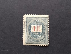 1888 Fekete számú krajcáros 1 Ft  G3