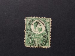 1871 Réznyomat, 3 kr.  foghiány G3