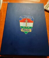 Police new service dog language badge in box e003