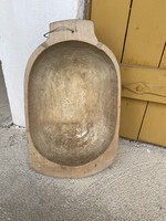 29*48 cm-es békebeli Fateknő teknő  disznótoros paraszti falusi design