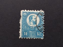 1871 Réznyomat, 10 kr.  foghiány G3