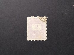1874 Színes számú krajcáros 2 kr. A13 G3