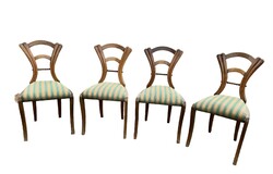 4 original Biedermeier chairs