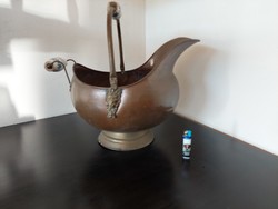 Large copper pot spout