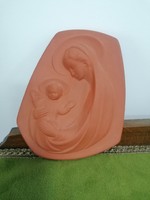 Virgin Mary with her baby wall decoration - favor object