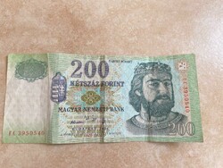 HUF 200 banknote fc 2006