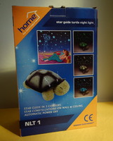 Star turtle - a plush turtle projecting the night sky in 3 colors