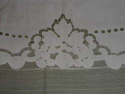 Vine, vintage pattern Madeira tablecloth, runner