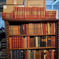 20.as évek  GUTENBERG K.-KOZMA LAJOS terv TOLSZTOJ ÖSSZES REGÉNYEI ÉS ELBESZÉLÉSEI  30 kötet TELJES